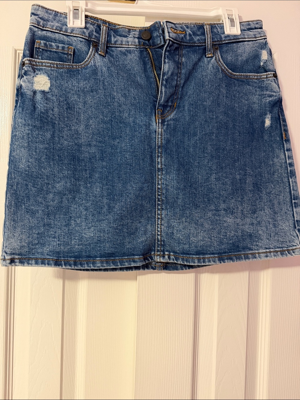 Old Navy Blue Denim Mini Skirt
